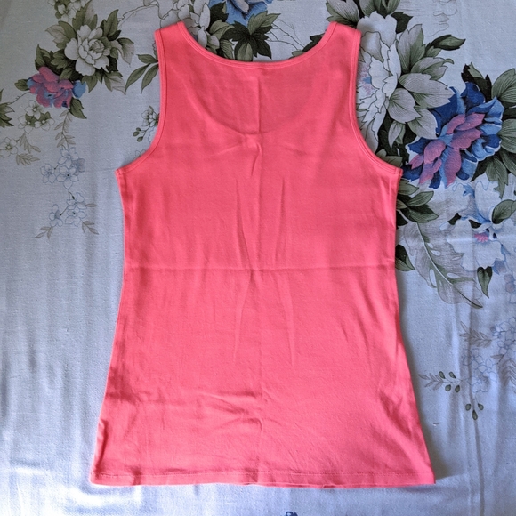 Uniqlo cotton tank - light pink - Picture 2 of 5